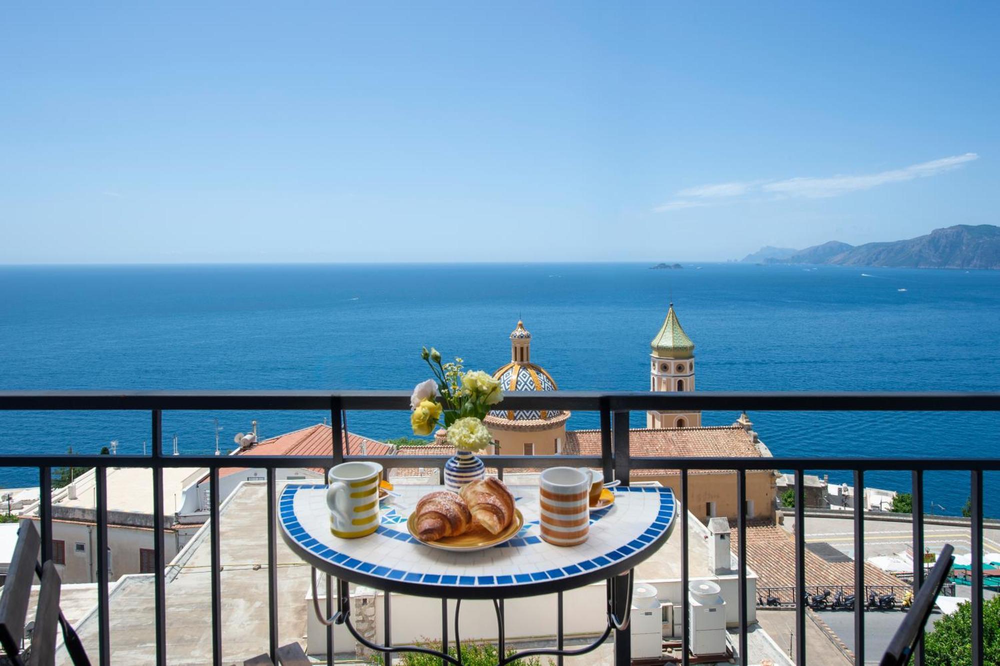 Casa Al Sole - La Terrazza Sul Mare Villa ปรายาโน ภายนอก รูปภาพ